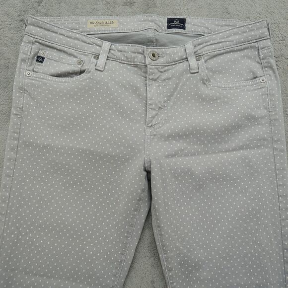 Adriano Goldschmied AG Women's 30 Low-Rise Stevie Ankle Slim Straight 27" Inseam - Picture 9 of 15